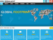 Tablet Screenshot of pressmart.com